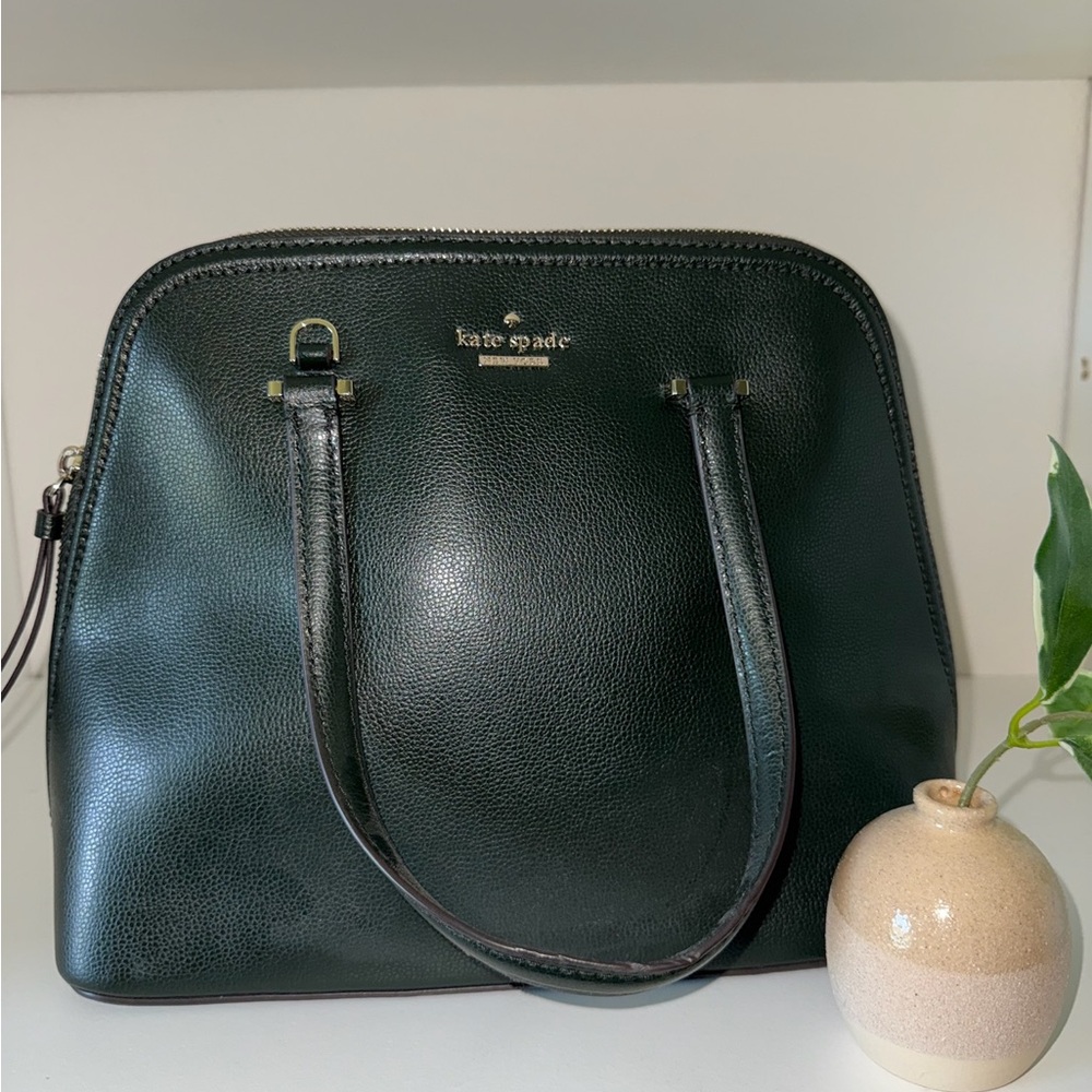 Kate Spade Dark Green Satchel